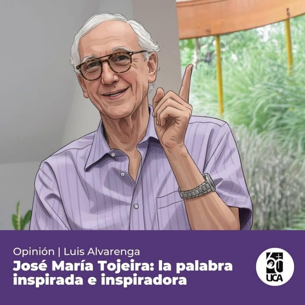 José María Tojeira la palabra inspirada e inspiradora